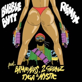 New Music: Major Lazer x Bruno Mars x 2 Chainz x Tyga x Mystic “Bubble Butt (Remix)”